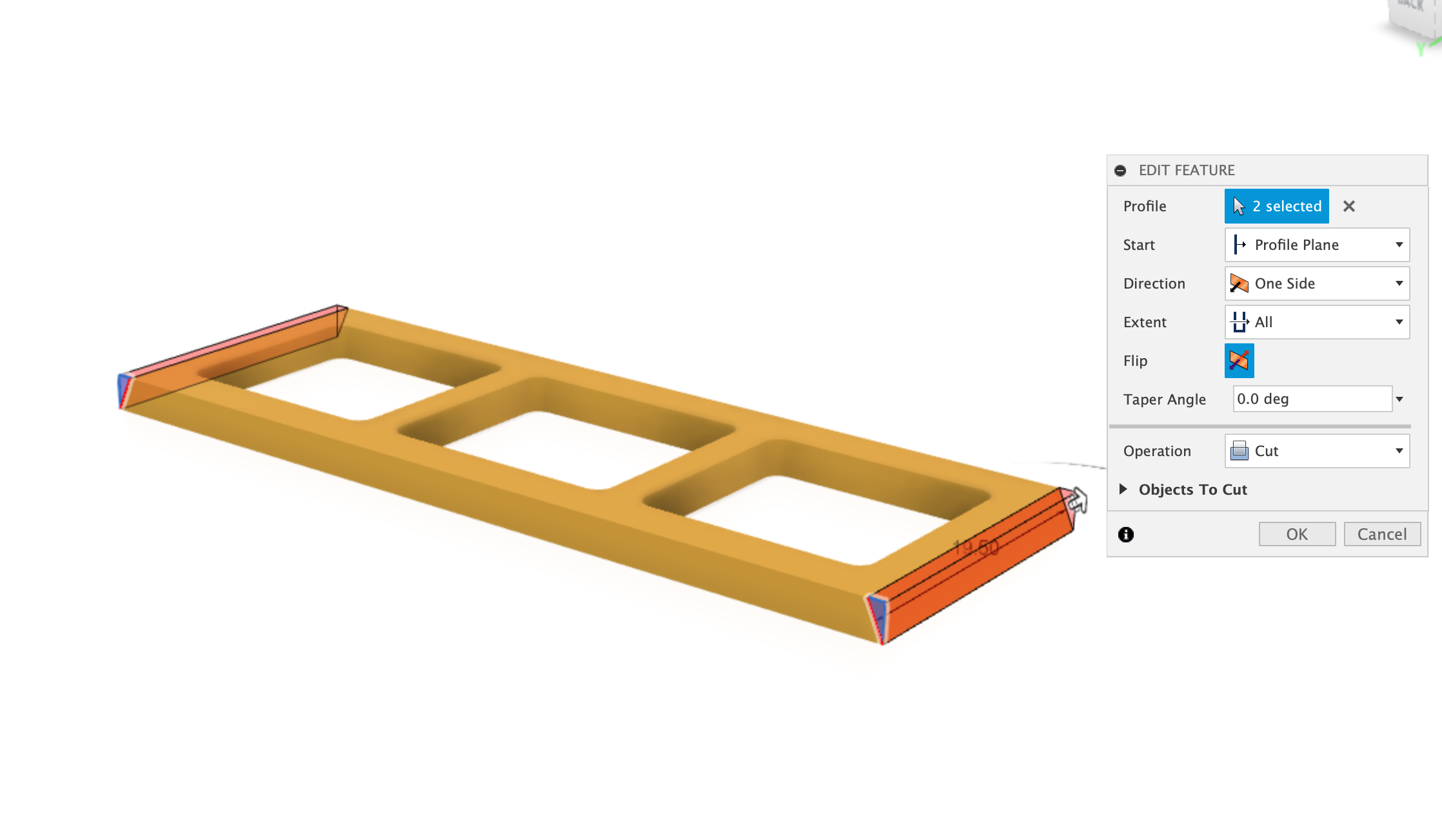 Extrude-Cut Edges