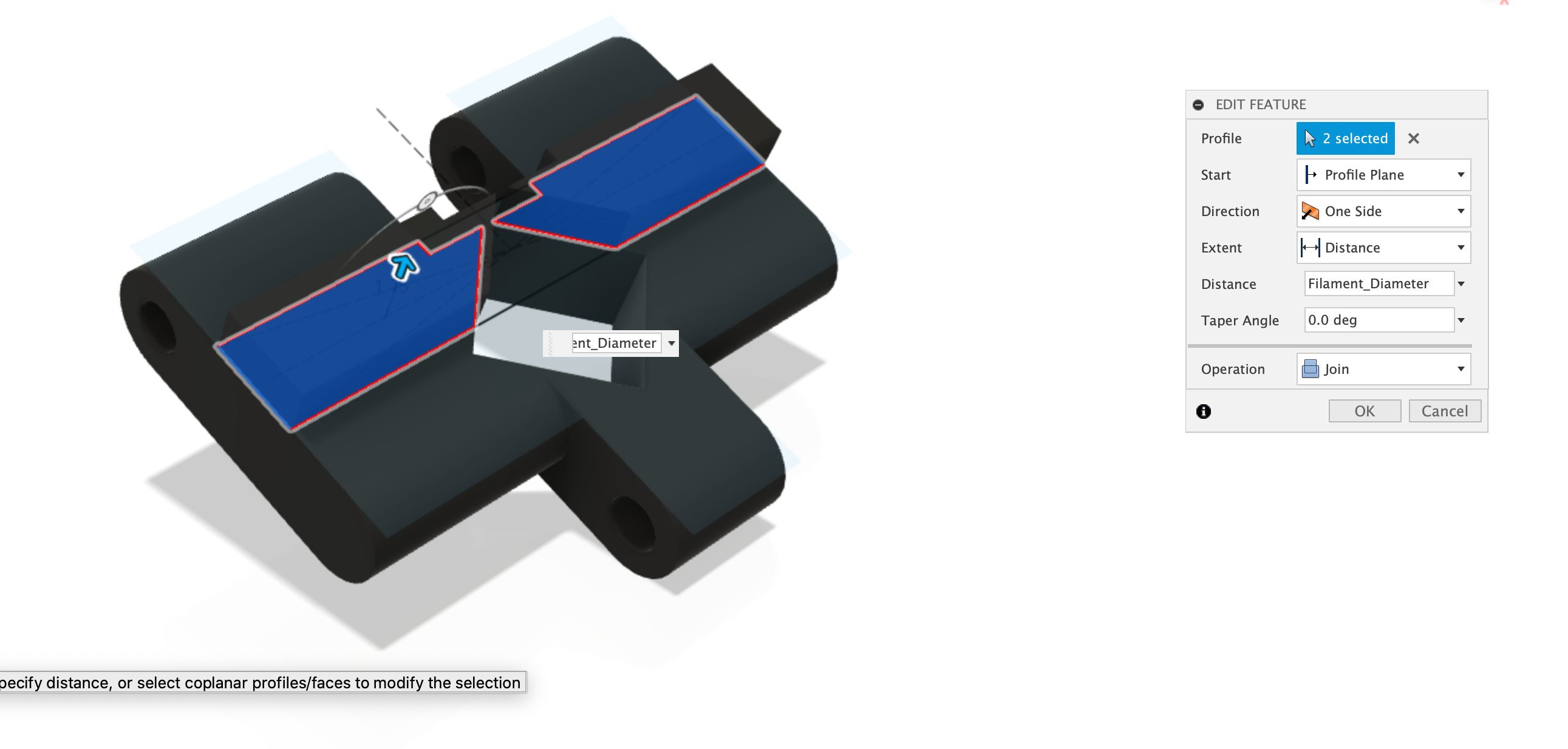 Extrude Track Grip Profile