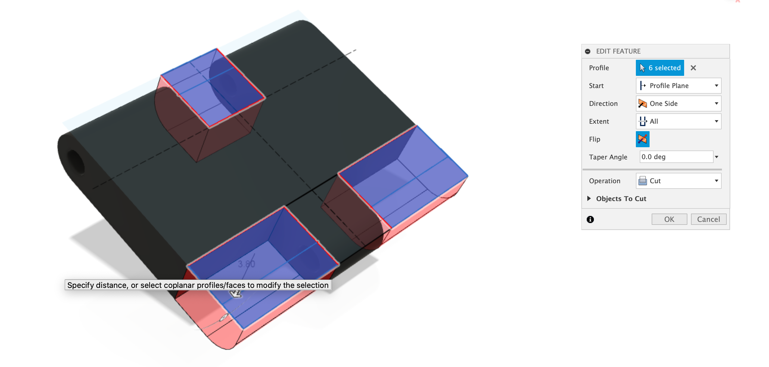 Extrude-cut Base